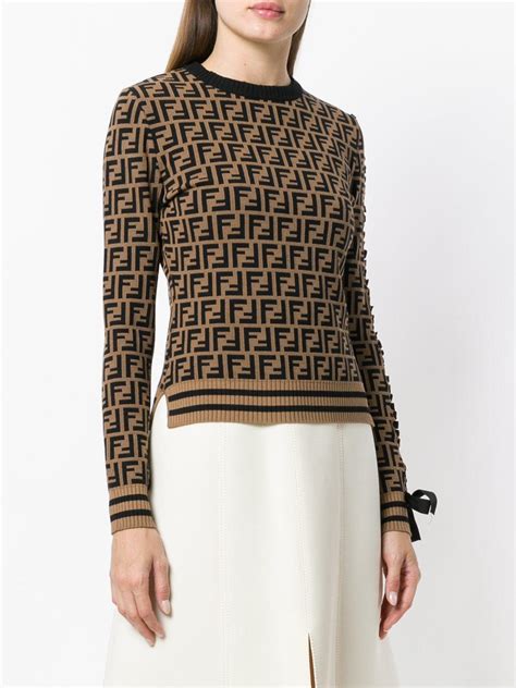 jumper fendi|fendi sweater women.